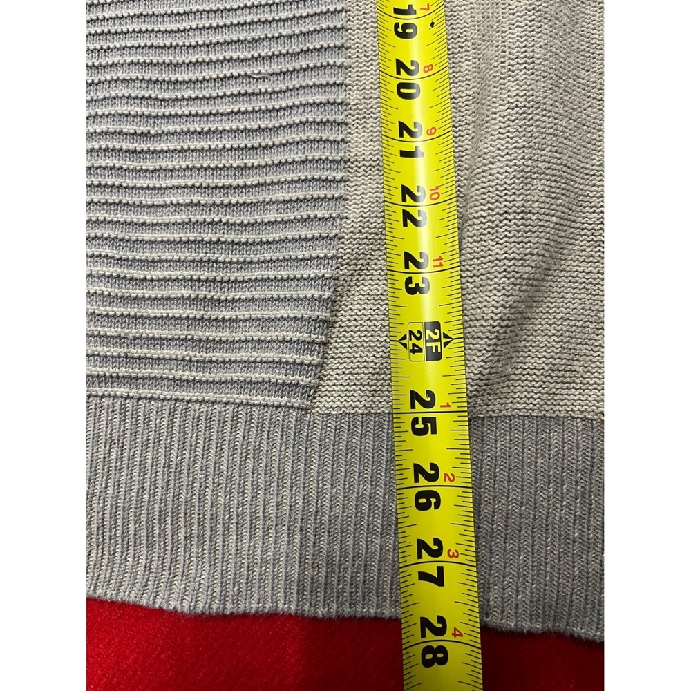 Cypress Links Mens XL Golf Motif Knit Sweater Made in USA Beige Brown - Picture 5 of 6